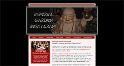 Desktop Screenshot of imperialgardenrestaurant.com